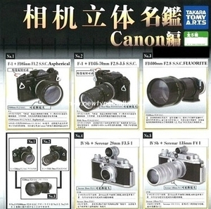 Canon 카메라 미니어처 (전5종셋트)