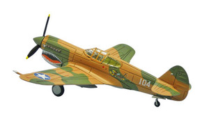 1/144 P-40E 워호크 미국 공군 76전투 비행대 대장기 (2A)